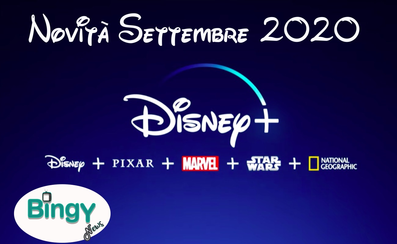 Novità Settembre 2020 Disney+