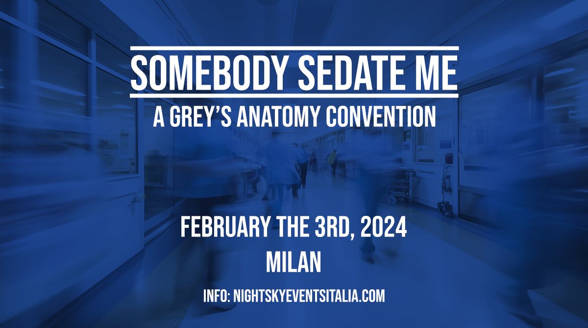 Somebody Sedate Me: La Night Sky Events annuncia la Convention su Grey's Anatomy