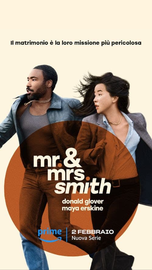 Mr. & Mrs. Smith: Ecco il trailer della nuova serie Prime Video con Donald Glover e Maya Erskine